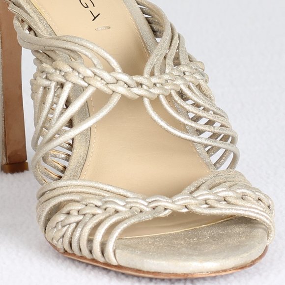 Via Spiga Dorian Gold / Silver Heel - Picture 4 of 4